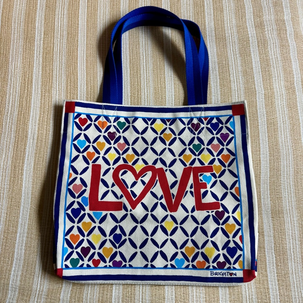 NWOT BRIGHTON COLORFUL LOVE Tote